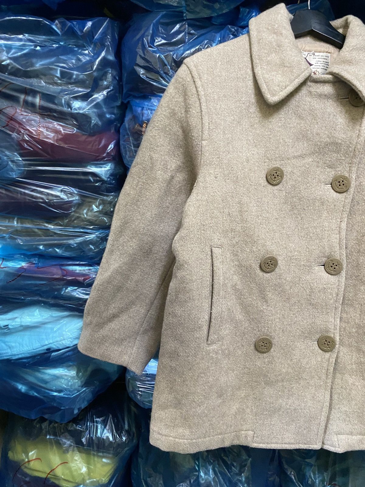 Vintage VINTAGE OXFORD TRADITIONAL PEA COAT JACKET Size US S / EU 44-46 / 1 - 7 Thumbnail