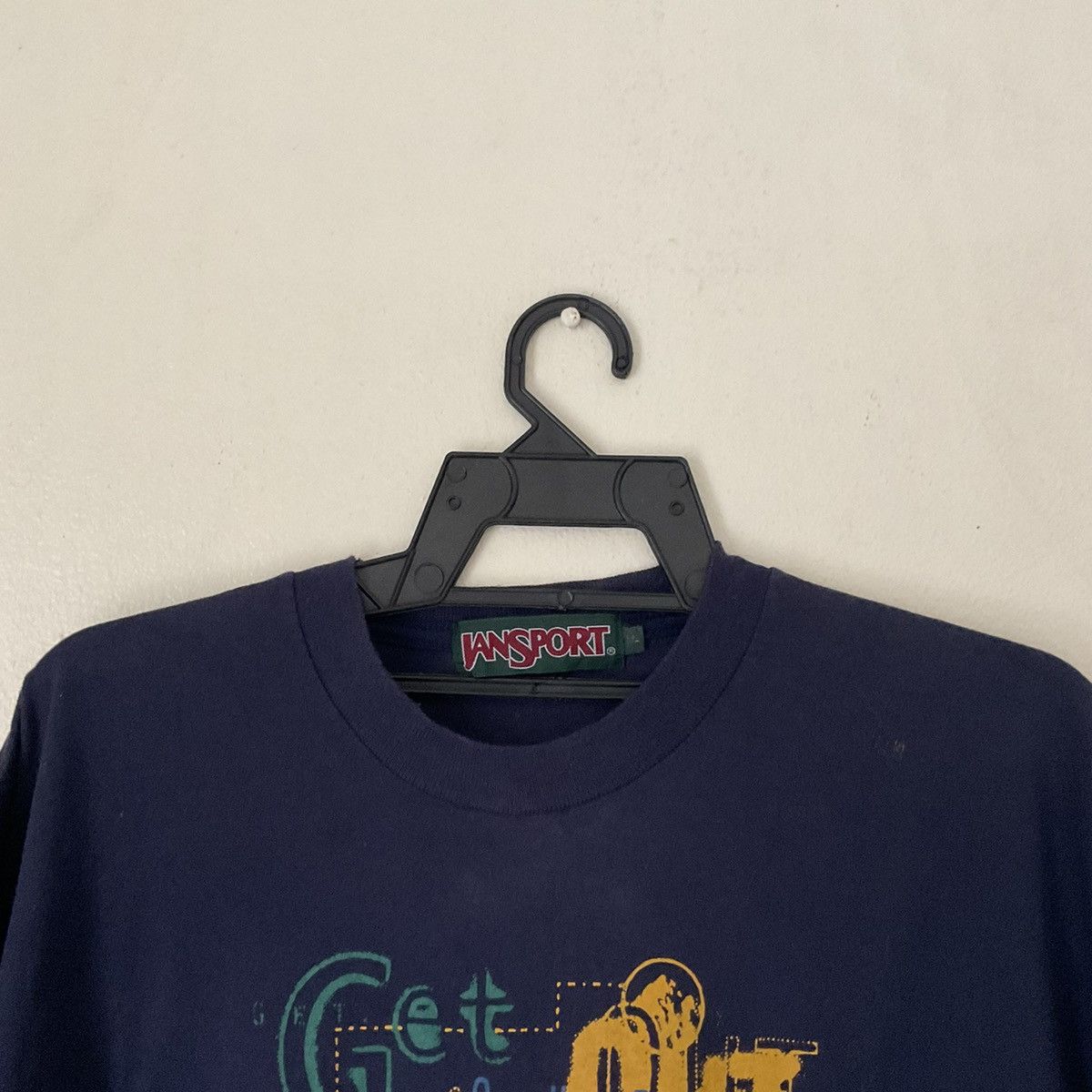 Jansport Vintage Jansport Get Out While You Can Graphic Spiderman tee Size US L / EU 52-54 / 3 - 2 Thumbnail