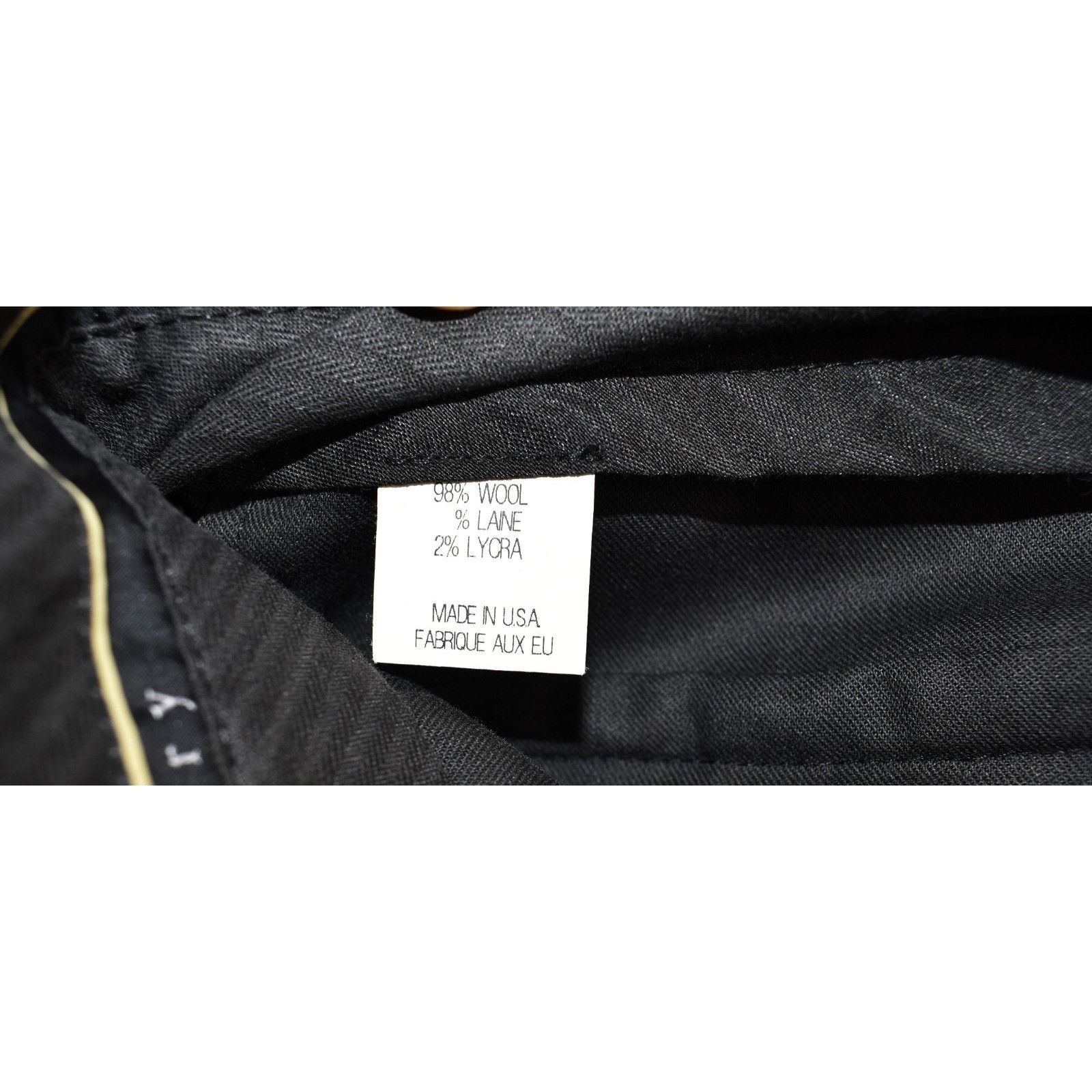 Theory THEORY Black Straight Trouser Dress Pants Size 8 Waist 32in Size 30" / US 8 / IT 44 - 5 Thumbnail
