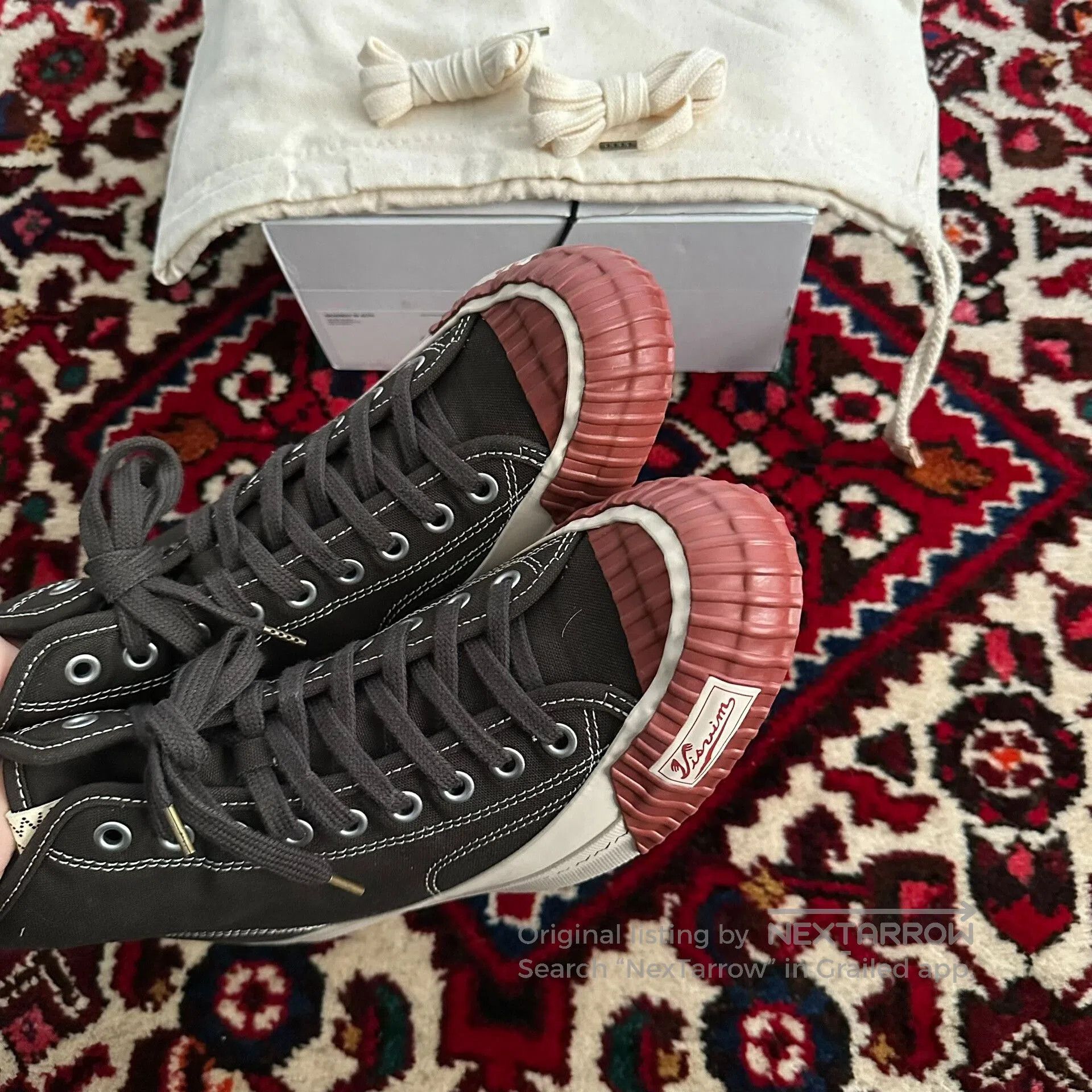 Visvim visvim skagway hi alta canvas shoes. Size US 9.5 / EU 42-43 - 3 Thumbnail