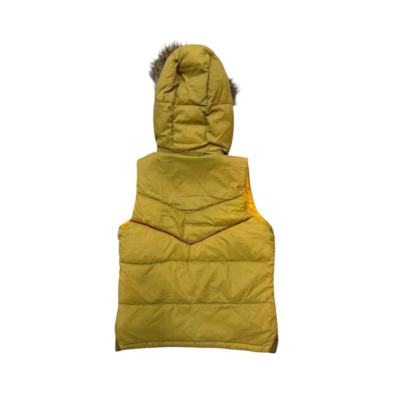 Billabong Billabong Faux Fur Puffer Down Jacket Vests Size XS / US 0-2 / IT 36-38 - 2 Thumbnail