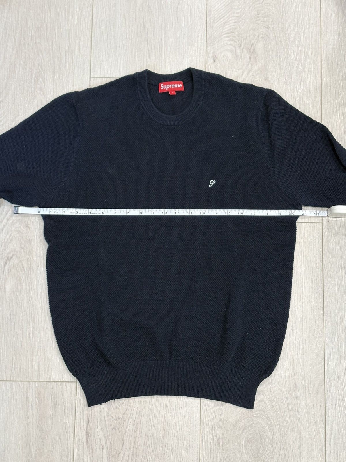 Supreme Birdseye Pique Sweater SS 2012 Size US L / EU 52-54 / 3 - 4 Thumbnail