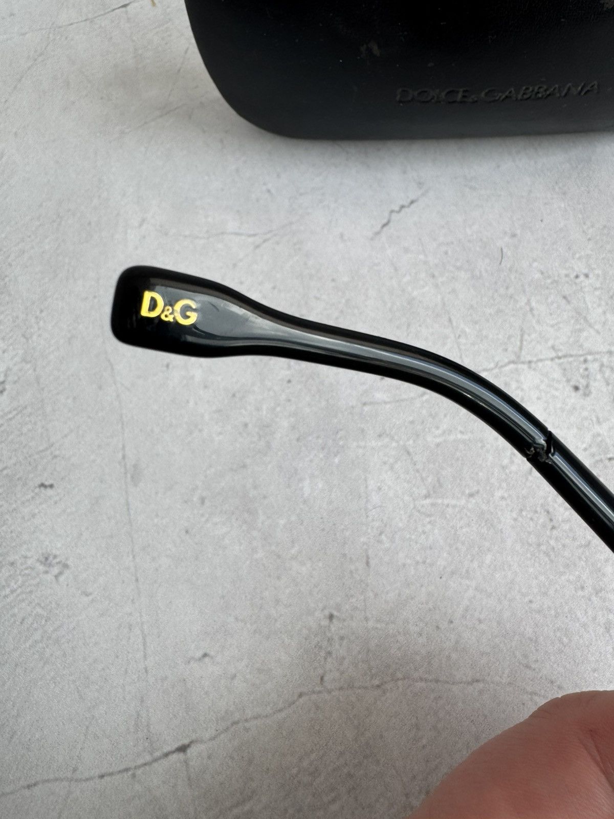 Dolce & Gabbana Dolce & Gabbana Glasses Black Vintage Size ONE SIZE - 9 Thumbnail