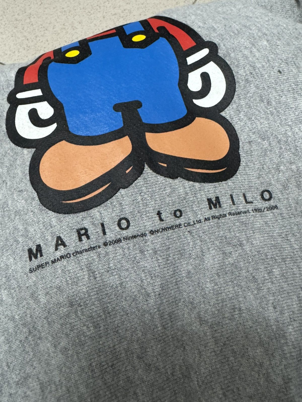 Bape VINTAGE BAPE X MARIO NINTENDO HOODIE Size US S / EU 44-46 / 1 - 15 Thumbnail