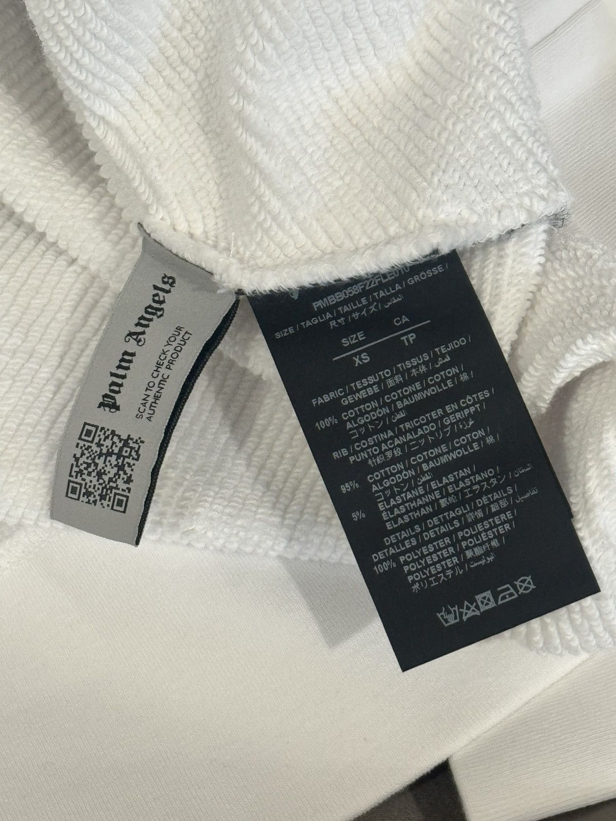 Palm Angels Palm Angels David Sims Hoodie White Size XS Size US XS / EU 42 / 0 - 10 Thumbnail
