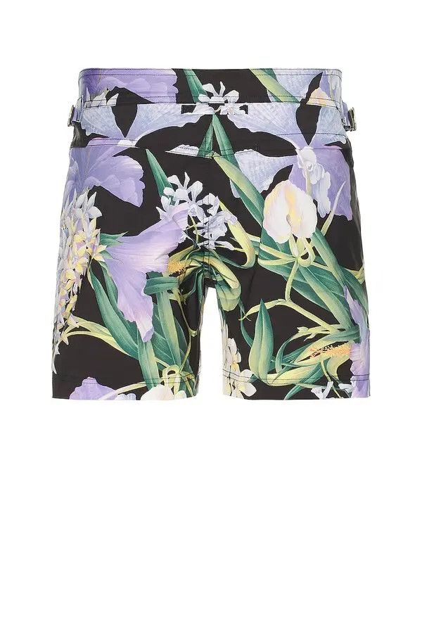 Tom Ford o1w1db10225 BSS001 Lavender Printed Swim Short in Multicolor Size US 38 / EU 54 - 2 Thumbnail
