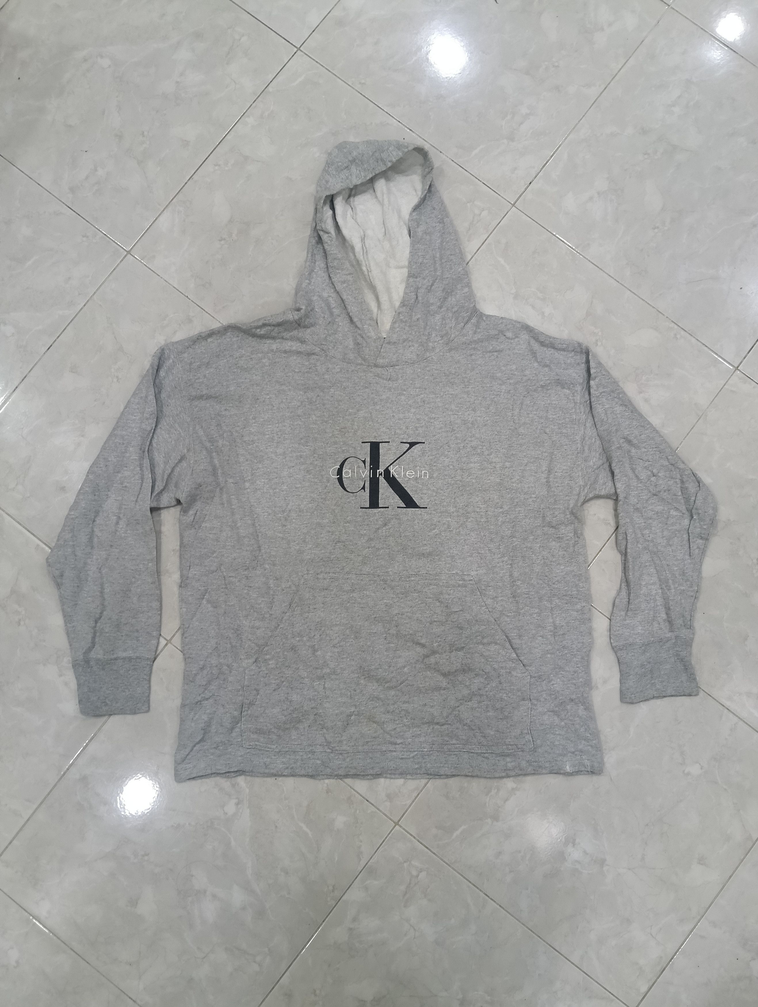 Calvin Klein Vintage Calvin Klein Hoodie Size US XL / EU 56 / 4 - 1 Thumbnail