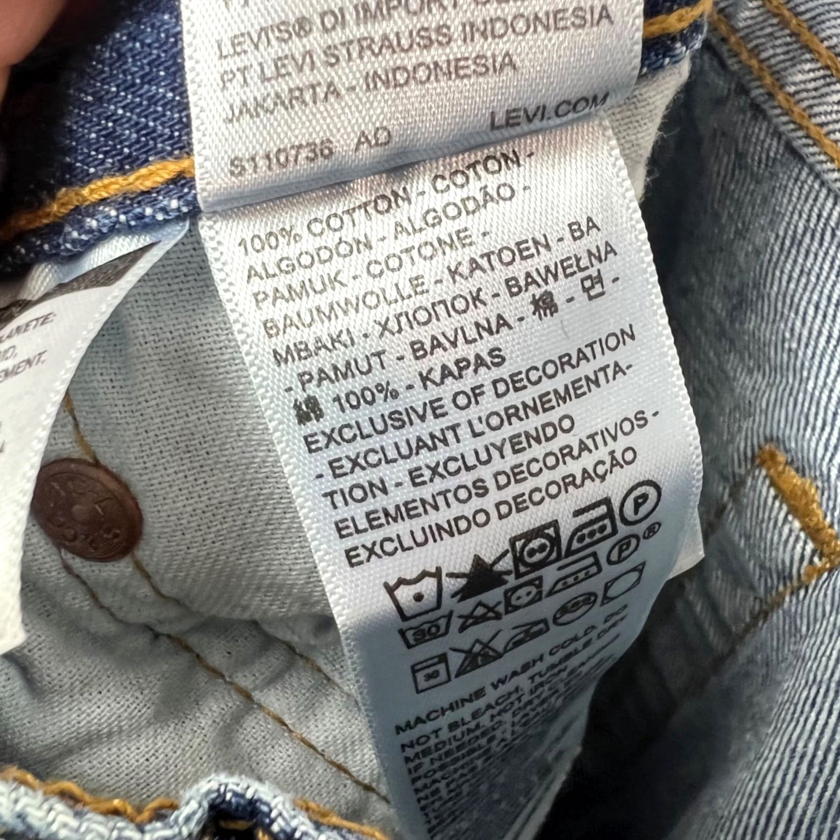 Levi's VINTAGE Levi's 501 Jeans Shirt? Size US 33 - 4 Thumbnail