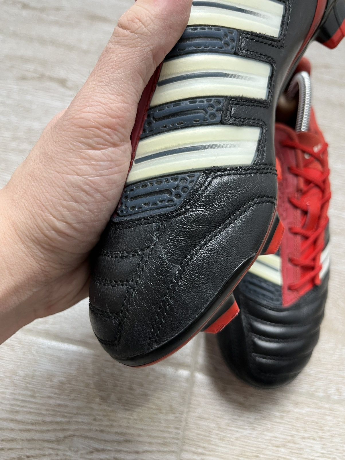 Adidas Adidas Predator Adipower FG Black Football Cleats Size US 8.5 / EU 41-42 - 23 Thumbnail