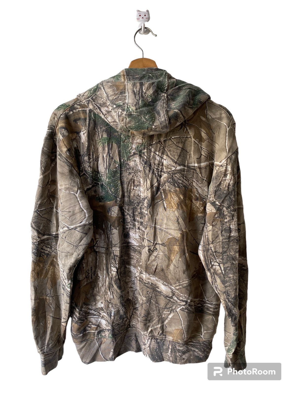 Cabelas × Realtree 2000s - Cabelas Realtree Camo Hoodie Size US S / EU 44-46 / 1 - 2 Thumbnail
