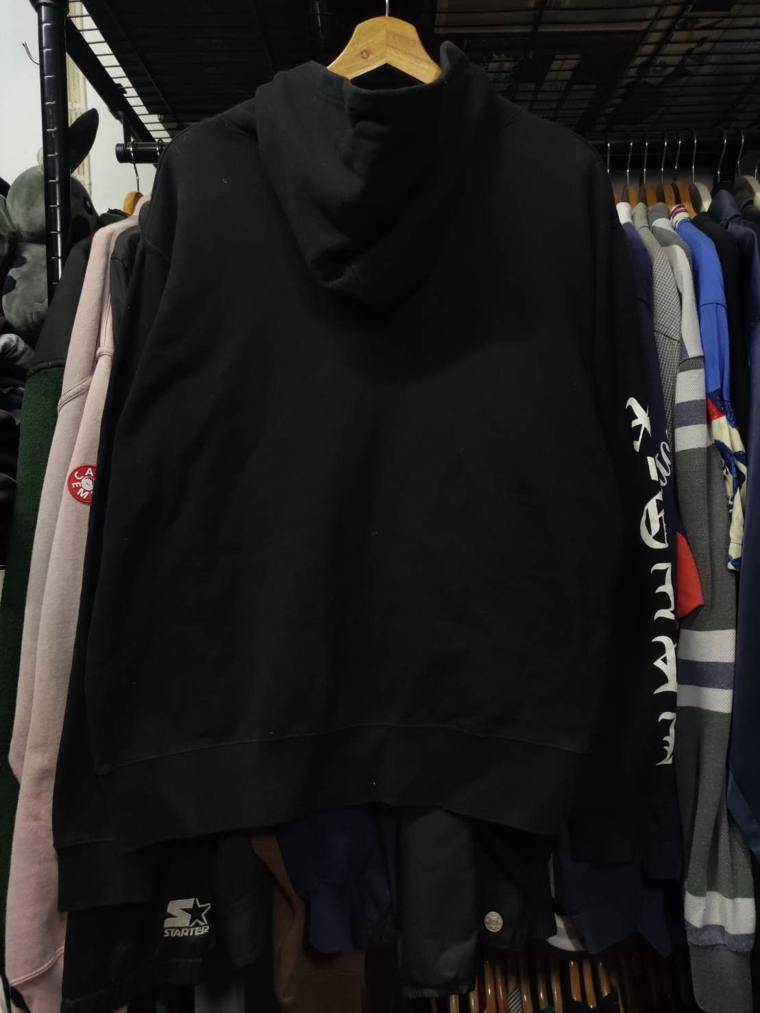 X-Girl Vtg X-Girl " Old English Font " Hoodie Size L / US 10 / IT 46 - 9 Thumbnail