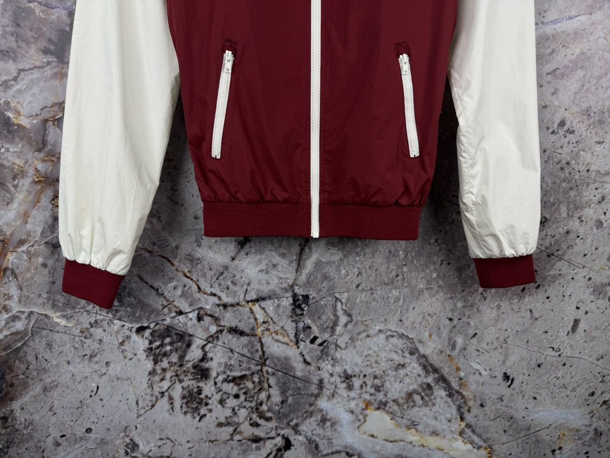 Nike Nike Windbreaker Jacket Burgundy Cream Hooded Full Zip Size XS / US 0-2 / IT 36-38 - 4 Thumbnail
