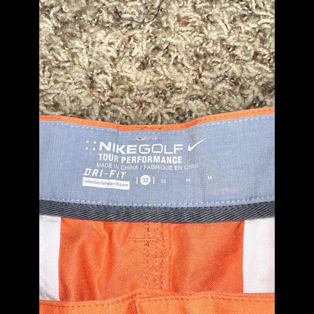 Nike Nike Modern Fit Washed Golf Orange Shorts Sample Size US 32 / EU 48 - 8 Thumbnail