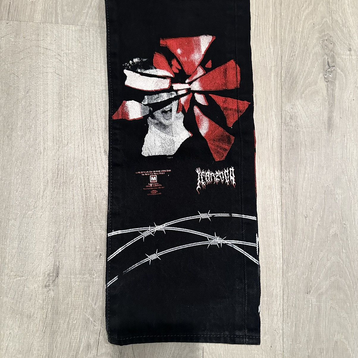 If Six Was Nine Year2000 x Levi’s 501 Bloodlust Denim Jeans Black Size US 28 / EU 44 - 4 Thumbnail
