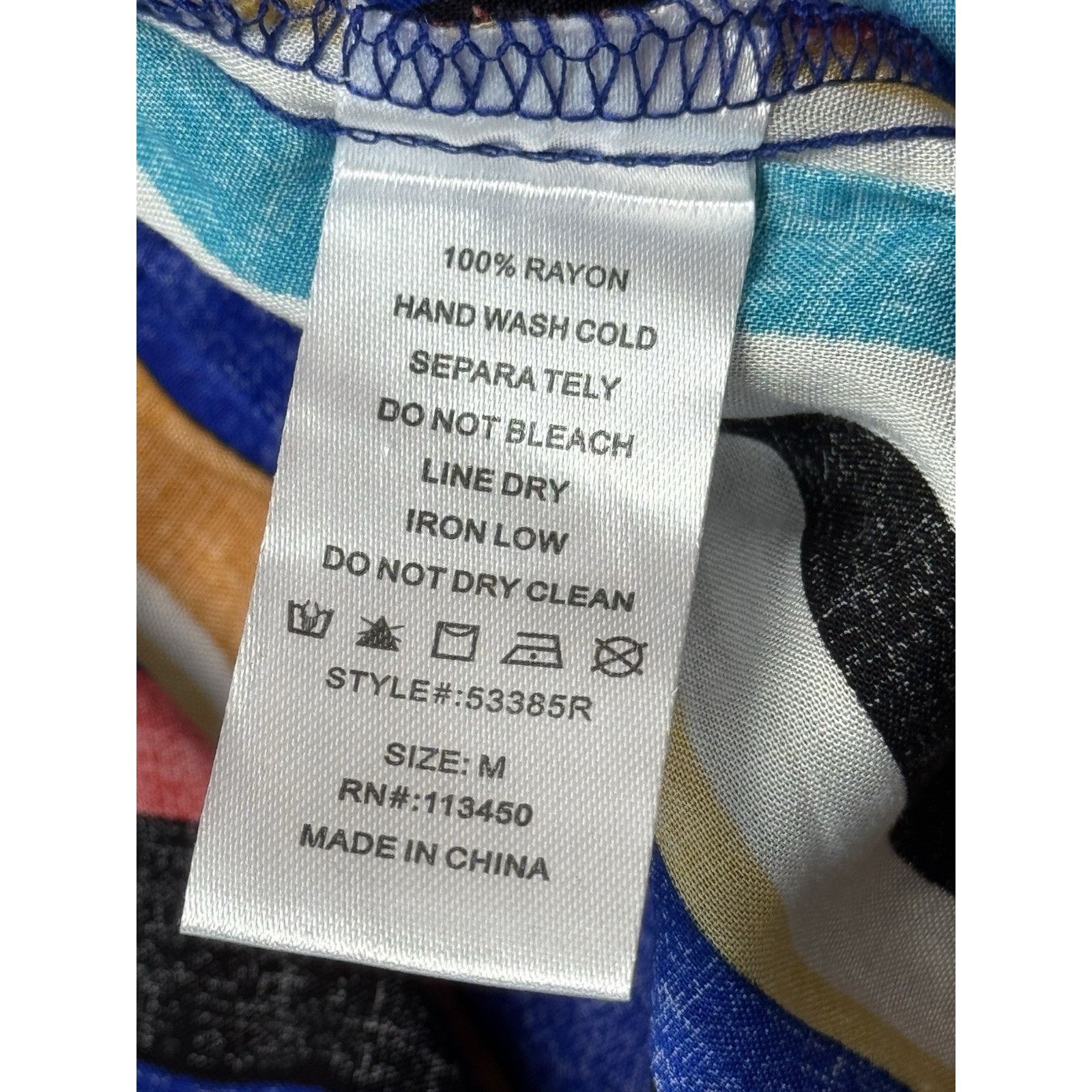 Other MILK & HONEY Rainbow Jumpsuit Stretches At Waste Sz M Size M / US 6-8 / IT 42-44 - 11 Thumbnail