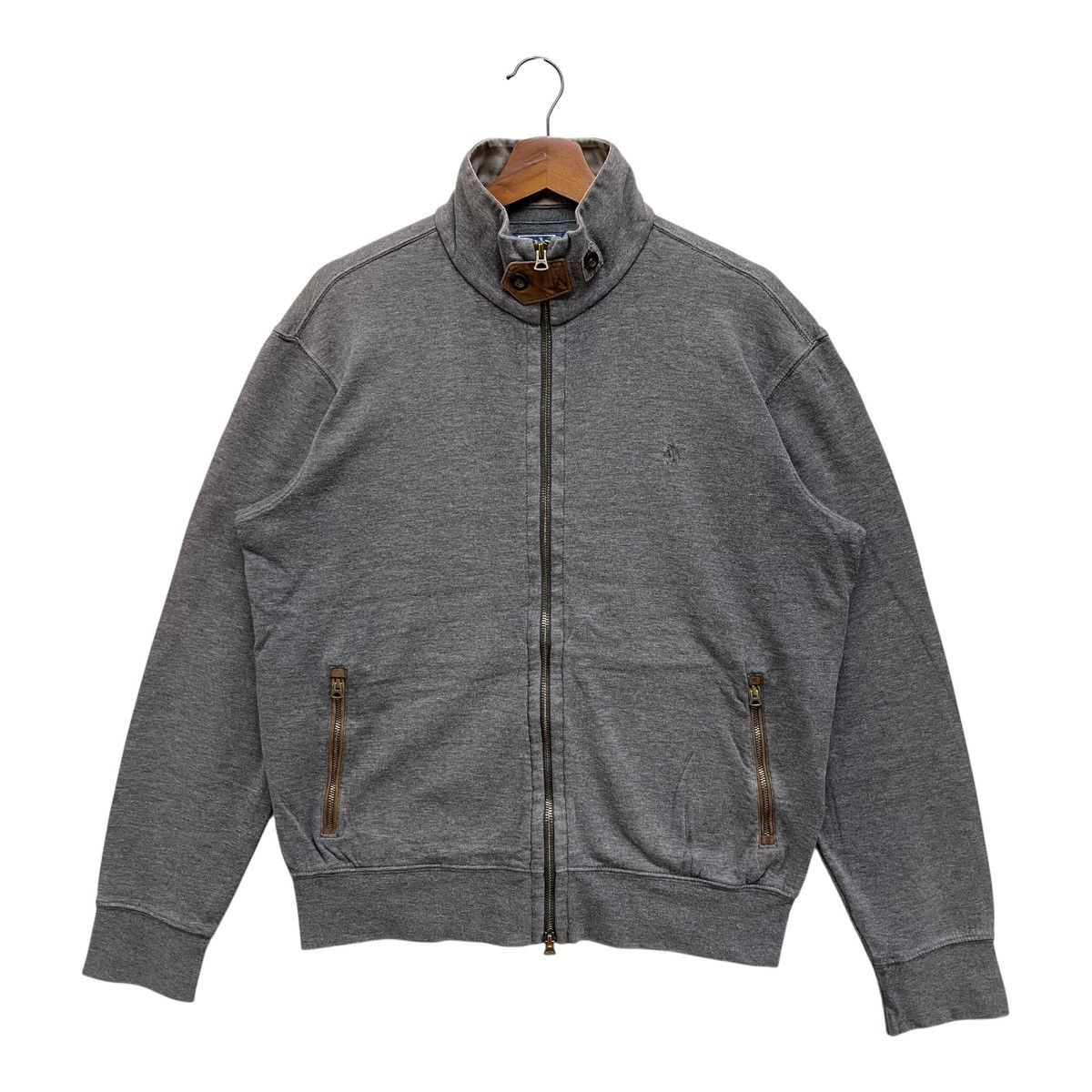 Polo Ralph Lauren Vintage 90s Polo Ralph Lauren Zip Up Cotton Jacket Size L Size US L / EU 52-54 / 3 - 1 Thumbnail