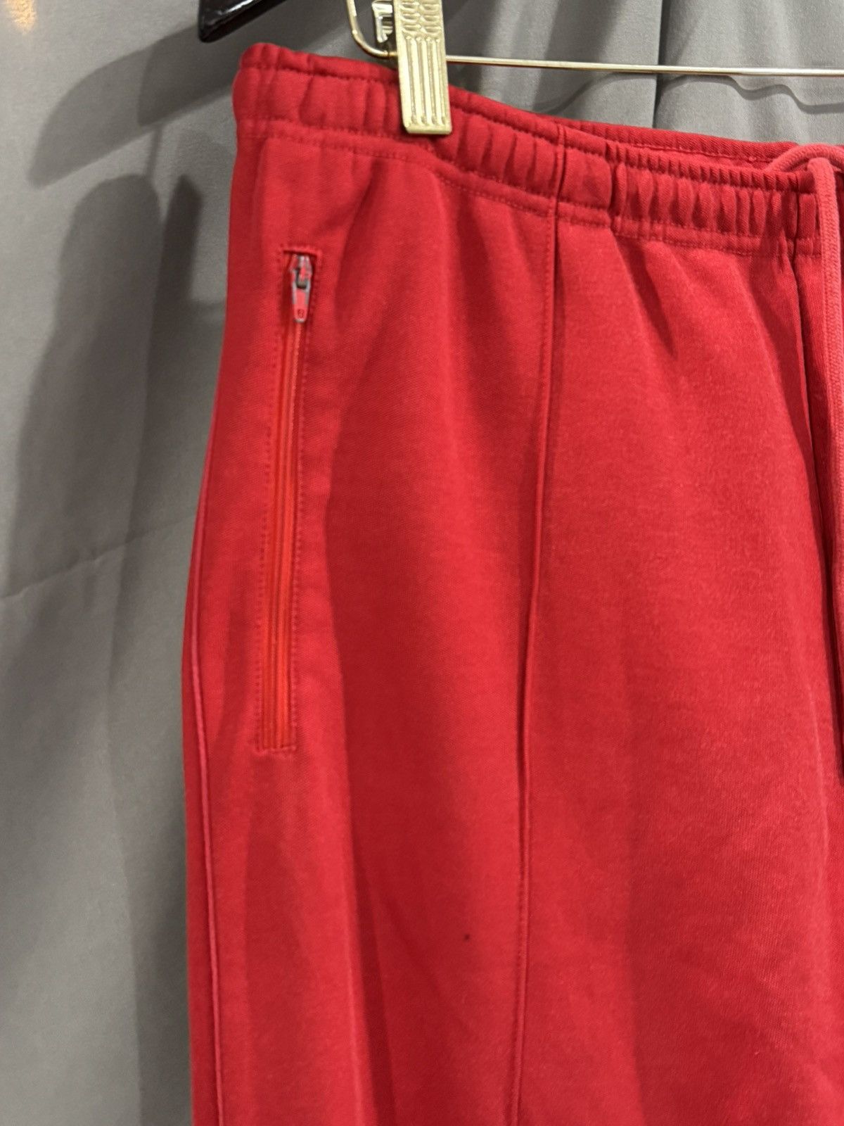 Heron Preston Heron Preston Strass Bordeaux Trackpants Size Medium Size US 32 / EU 48 - 6 Thumbnail