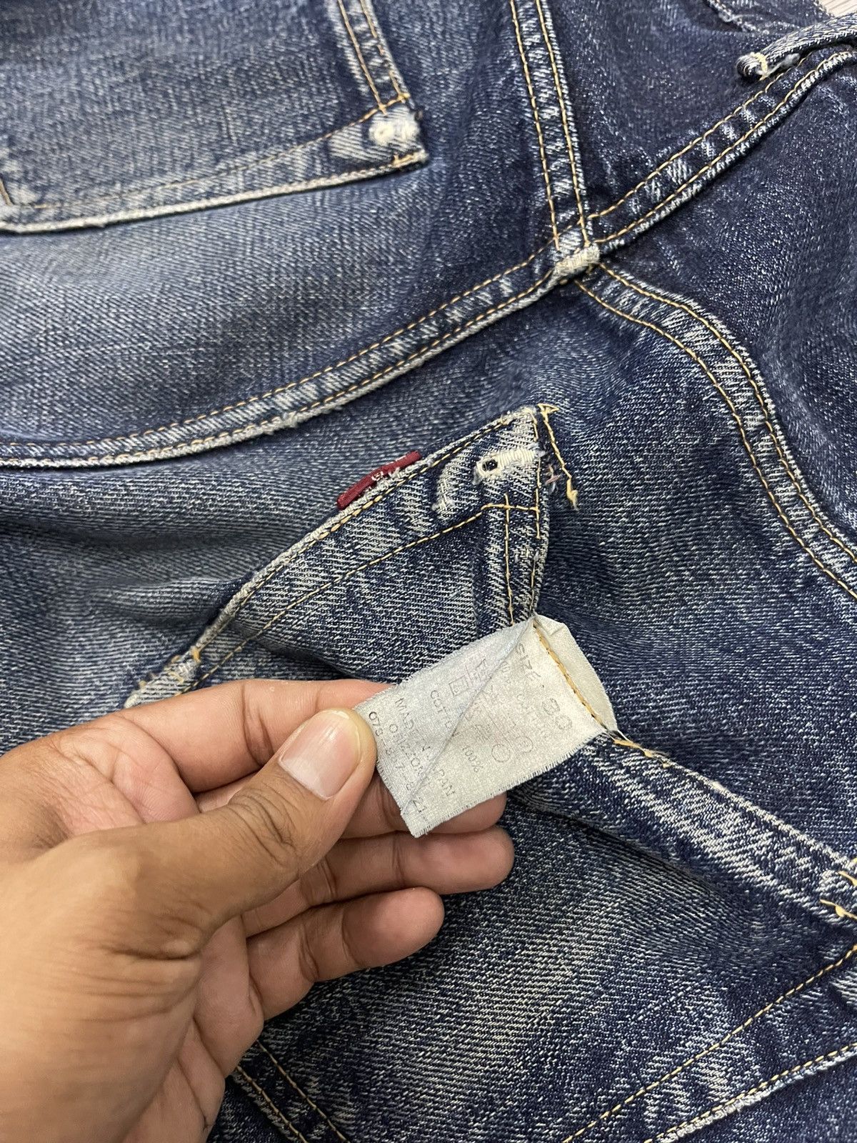 Denime × Japanese Brand Denime Japan Selvedges denim Size US 30 / EU 46 - 7 Thumbnail