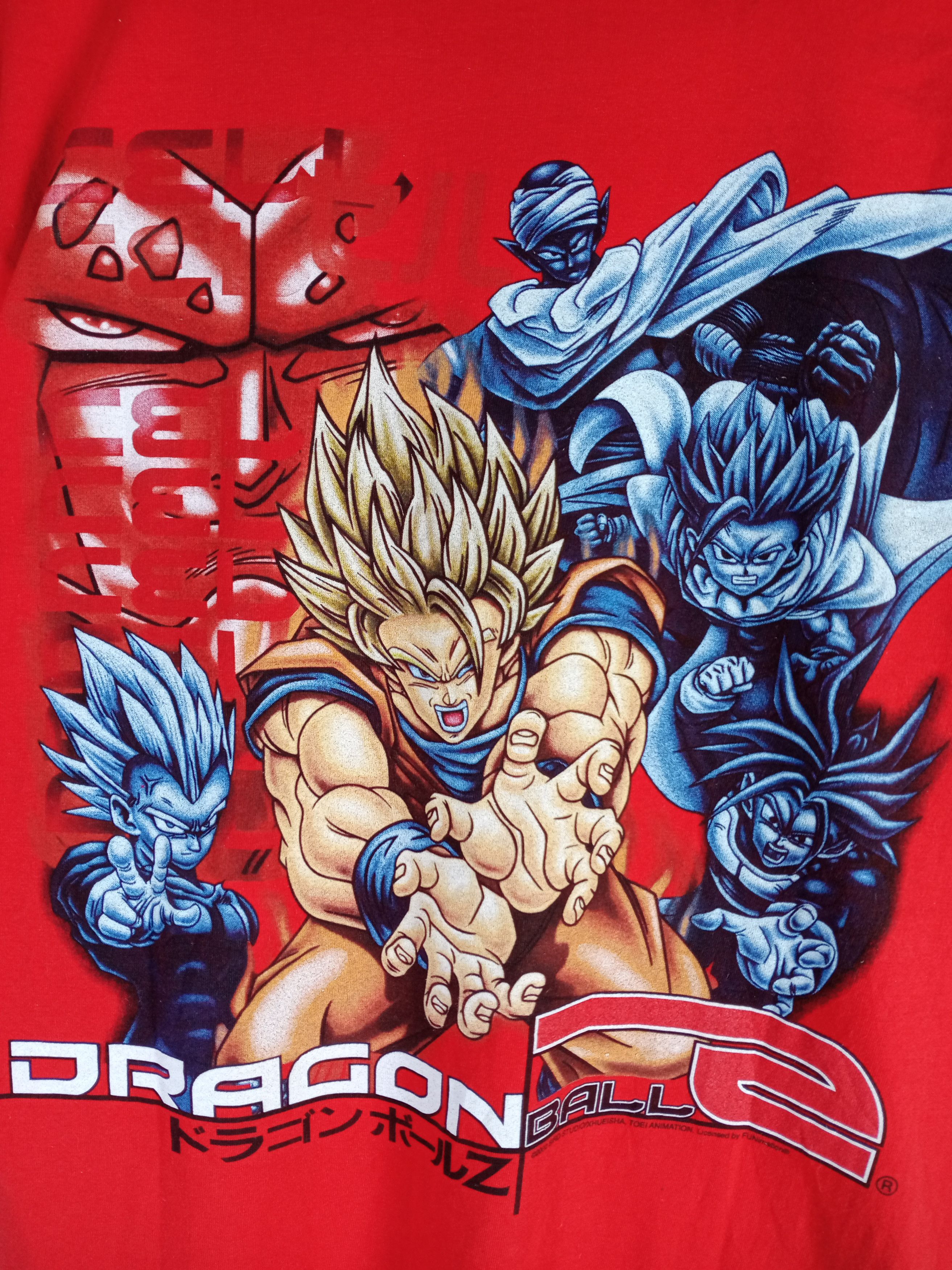 Anime Rare Vintage 2000 Dragonball Z Tshirt Size US M / EU 48-50 / 2 - 5 Thumbnail