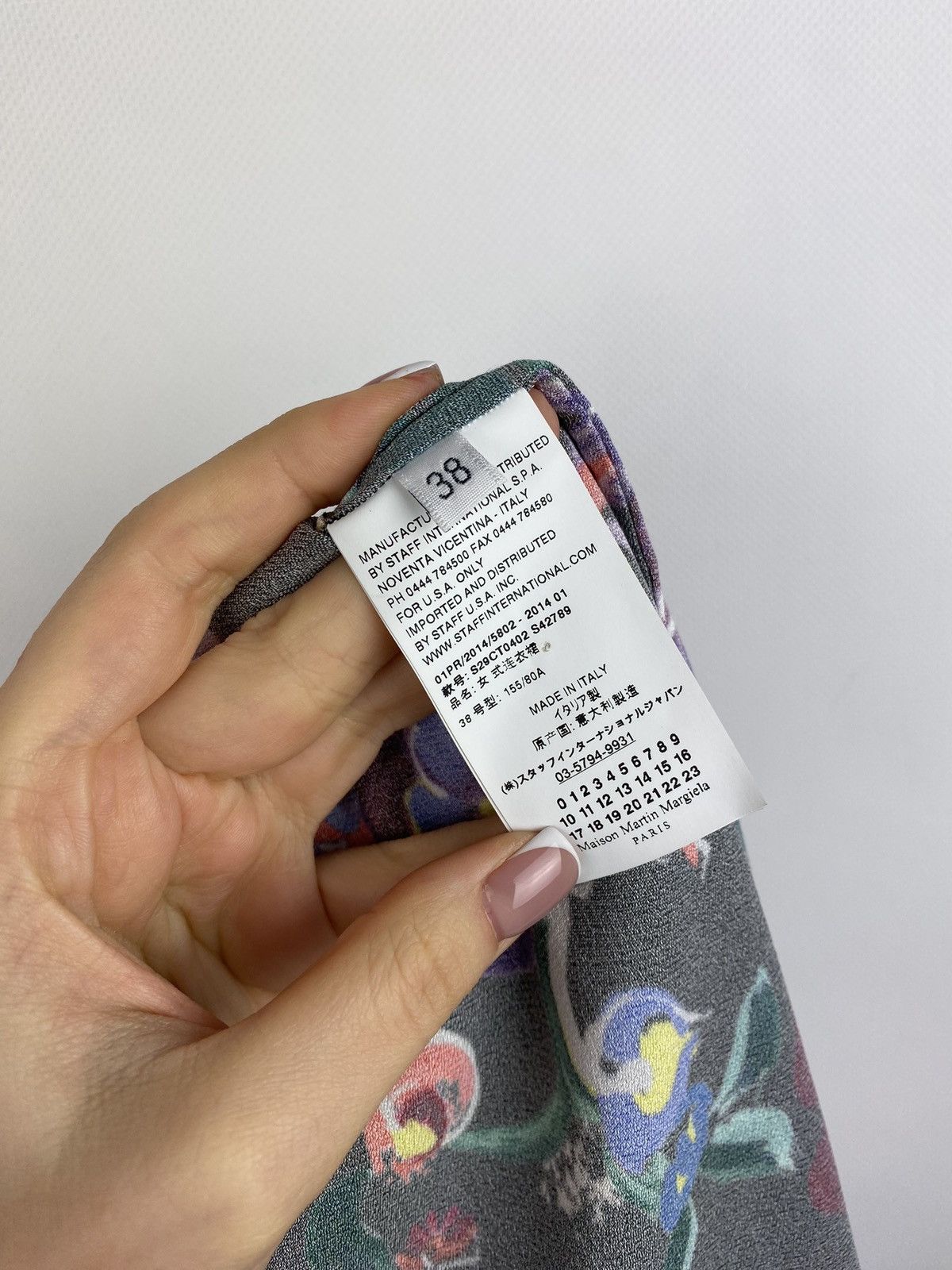 Maison Margiela BNWT! Maison Margiela runaway ladies overprinted dress Size XS / US 0-2 / IT 36-38 - 20 Thumbnail