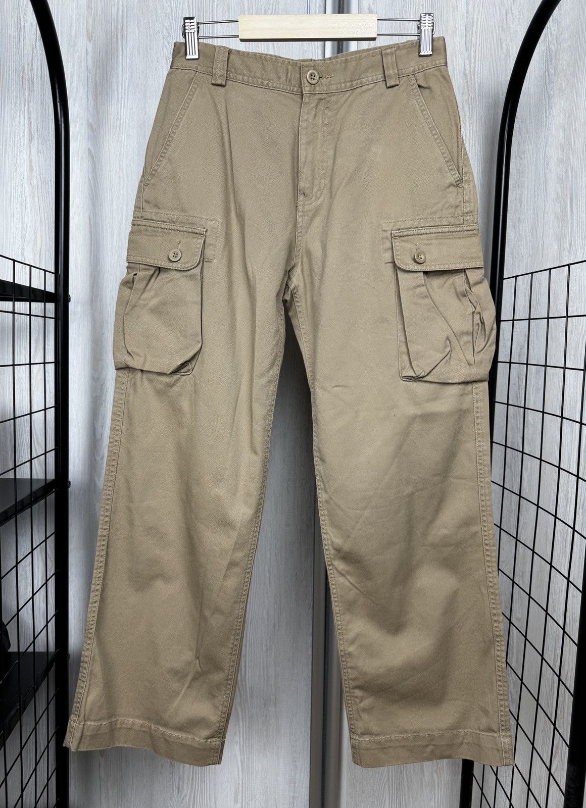 Polo Ralph Lauren Polo Ralph Lauren vintage baggy fit wide flared cargo pants Size 26" / US 2 / IT 38 - 2 Thumbnail
