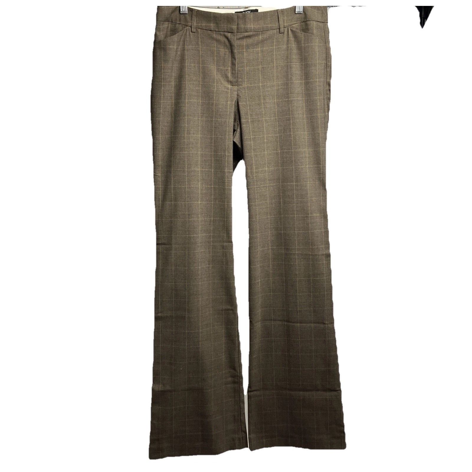 Victoria's Secret Vintage Body By Victoria Christie Fit Plaid Flare Pants 10 Size 32" / US 10 / IT 46 - 5 Thumbnail