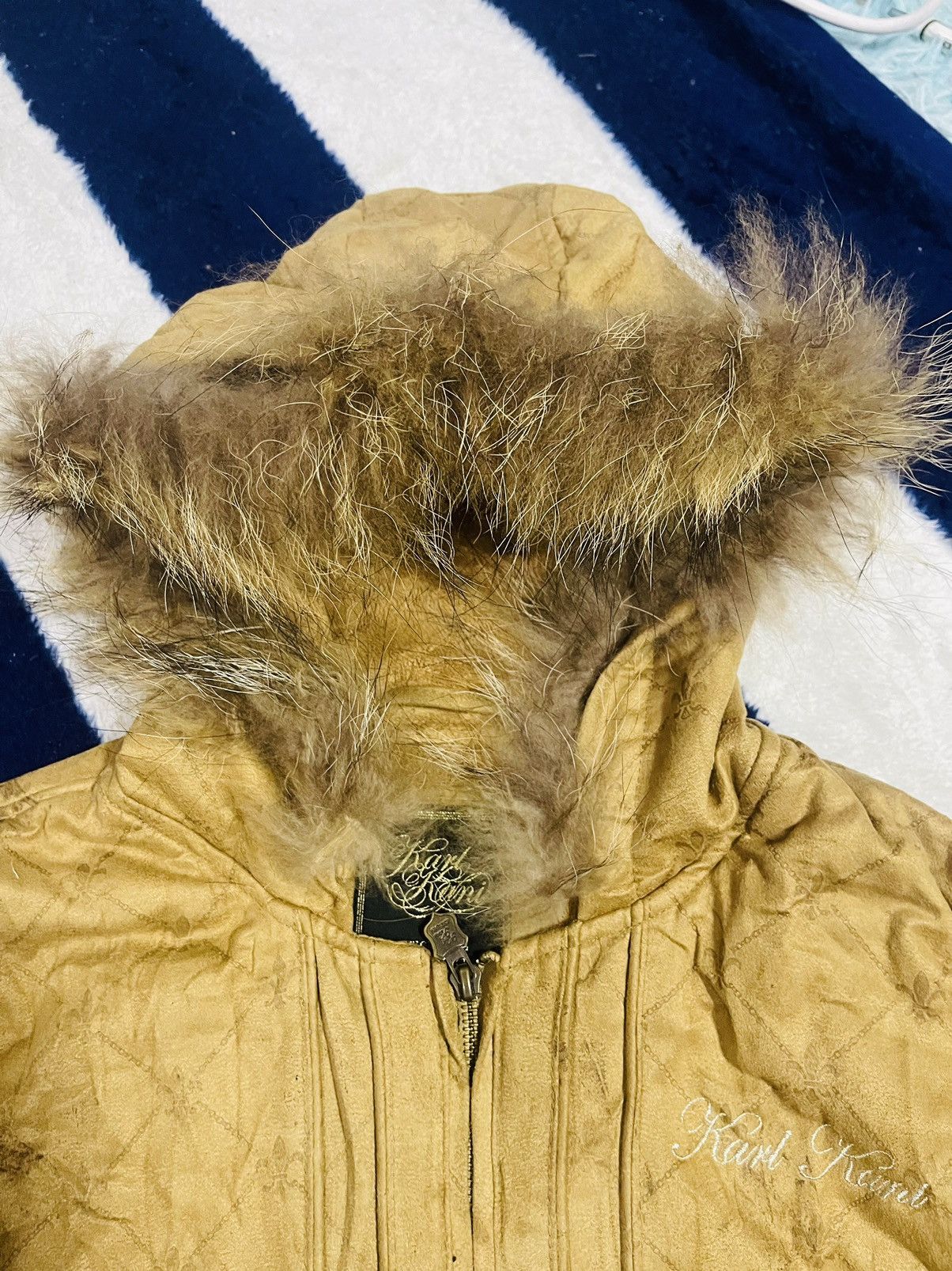 Karl Kani Karl Kani Fur Hoodie Zipper Jacket (19) Size US M / EU 48-50 / 2 - 15 Thumbnail