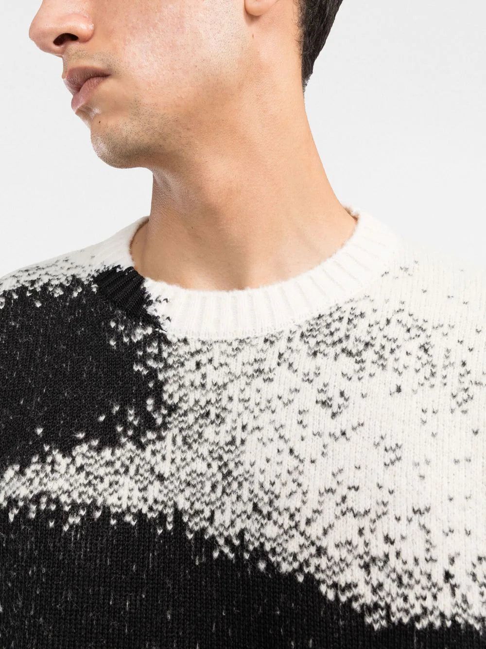 Alexander McQueen Alexander McQueen Wool Graffiti Sweater Size US M / EU 48-50 / 2 - 7 Thumbnail