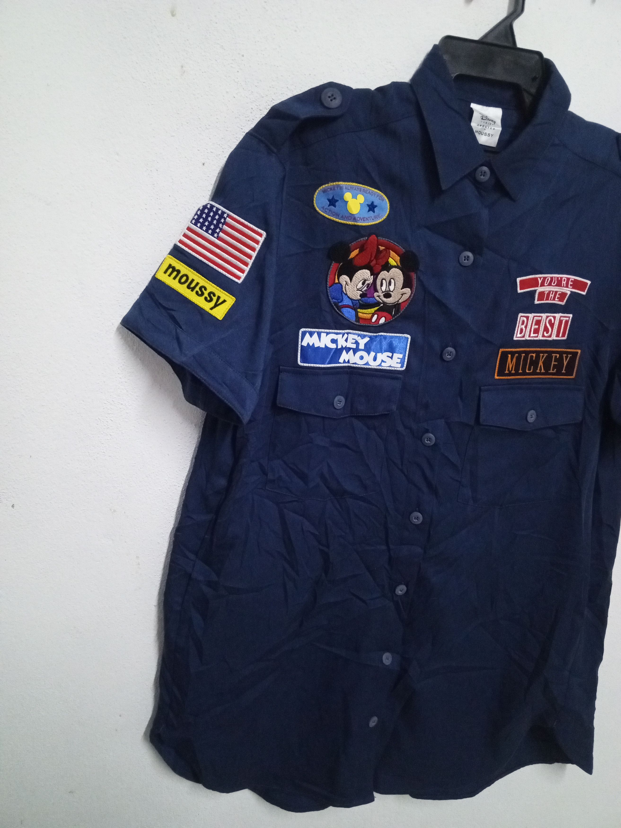 MOUSSY DISNEY x MOUSSY SHIRT PATCH DESIGN Size XL / US 12-14 / IT 48-50 - 2 Thumbnail