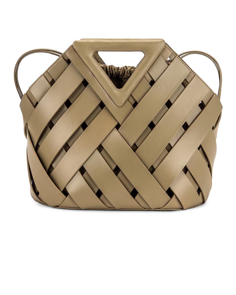Bottega Veneta o1loc1c0824 Size: OS / Point in Taupe Size ONE SIZE - 3 Thumbnail