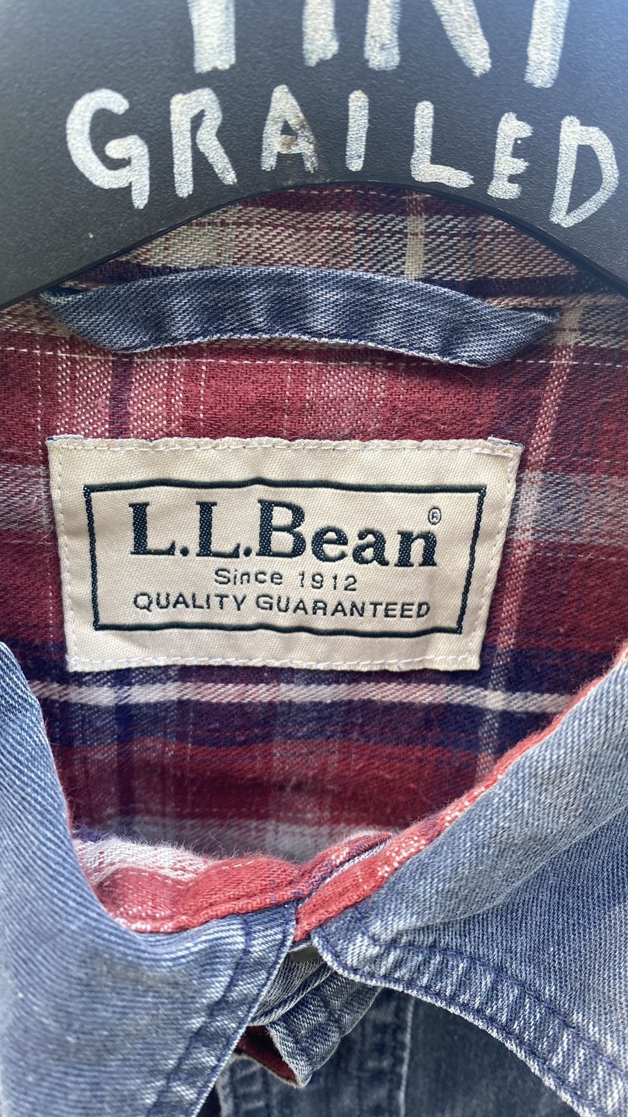 L.L. Bean × Vintage Vintage L.L Bean Shirt Size US L / EU 52-54 / 3 - 12 Thumbnail