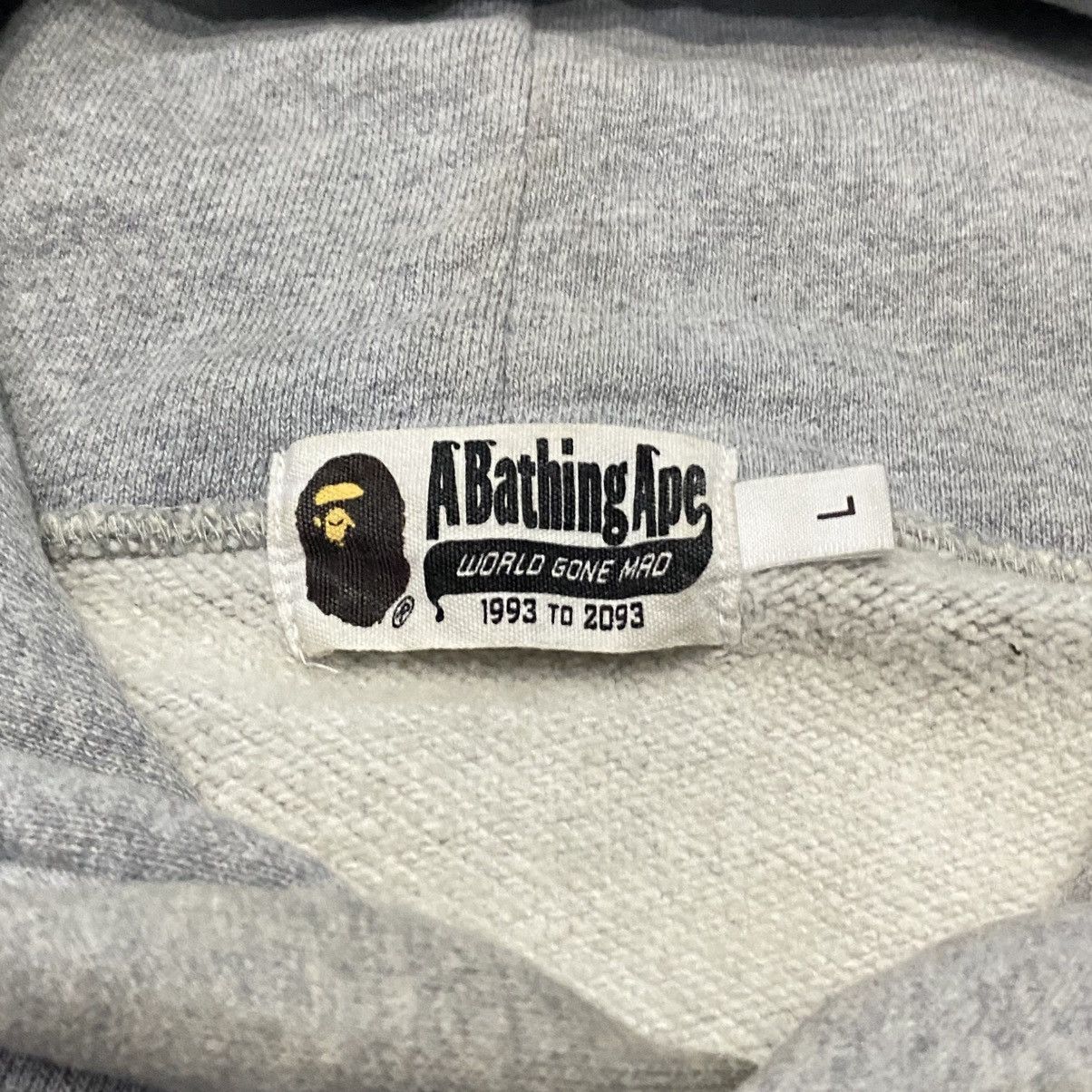 Bape Bape X DSMG Gray Pullover Hoodie Size US L / EU 52-54 / 3 - 3 Thumbnail