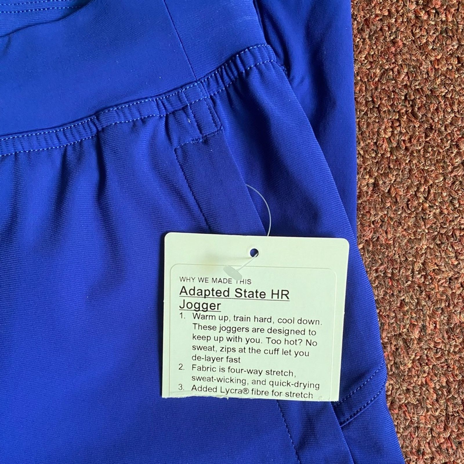 Lululemon NWT Adapted State High-Rise Joggers Full Length Size 27" / US 4 / IT 40 - 7 Thumbnail