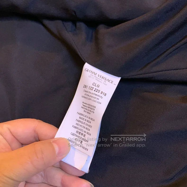 Versace Versace Leather coat Size L / US 10 / IT 46 - 7 Thumbnail
