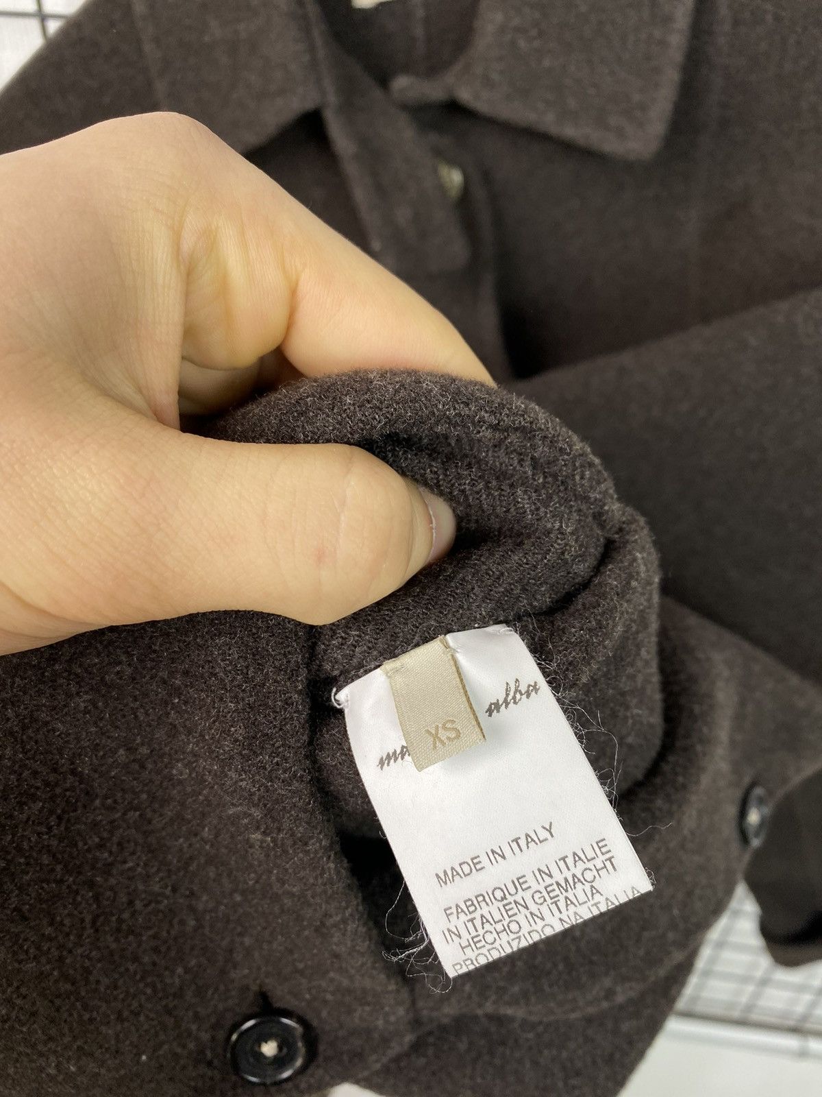Massimo Alba Massimo Alba women wool lana jacket coat XS size oversized Size XS / US 0-2 / IT 36-38 - 10 Thumbnail