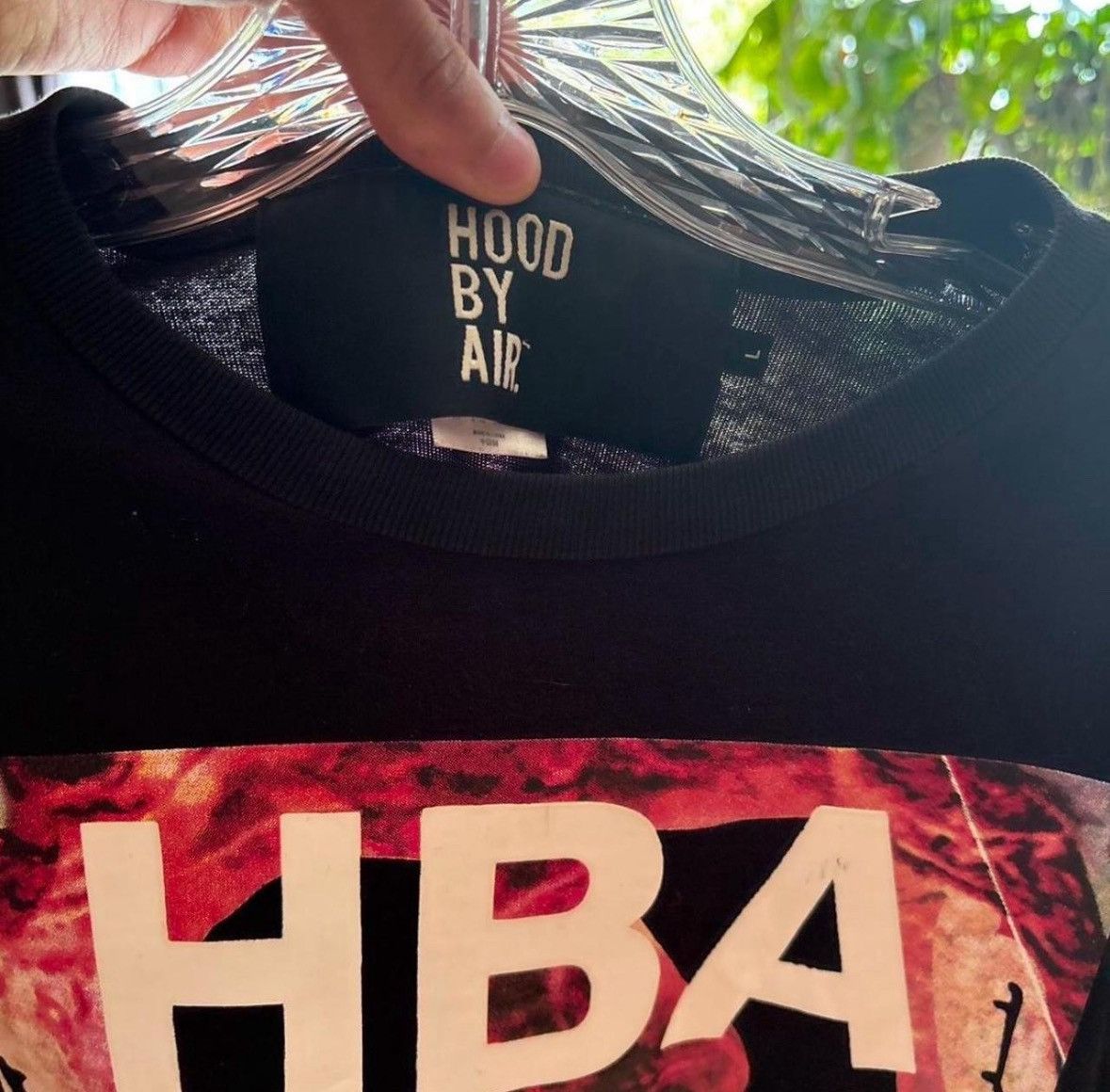 Hood By Air Hood By Air HBA 2014 Anatomy Long Sleeve Tee Black Size US L / EU 52-54 / 3 - 2 Thumbnail