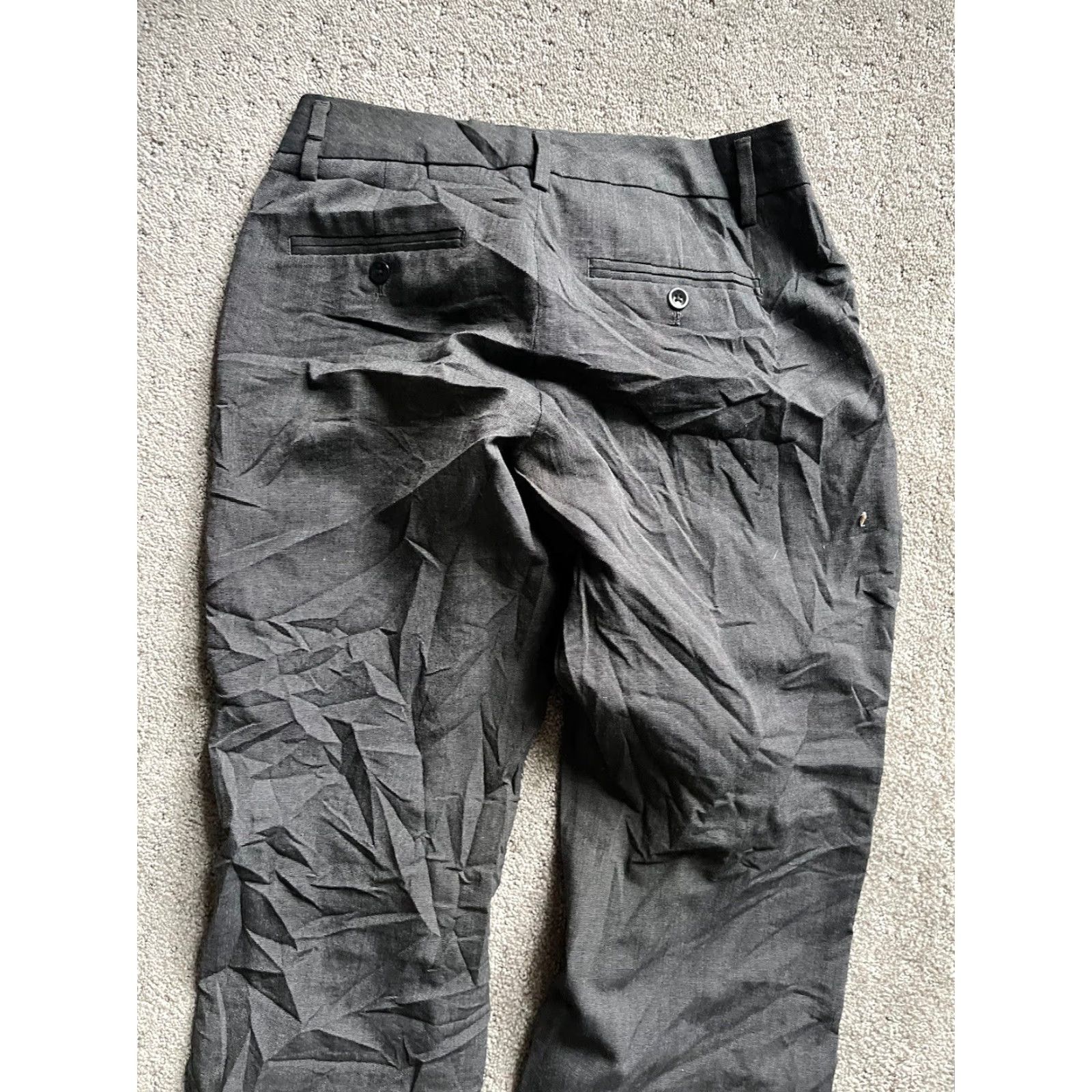Gap Gap Perfect Trouser Y2K gray classic boot cut pants size 00R stretch Size 24" / US 00 / IT 34 - 4 Thumbnail