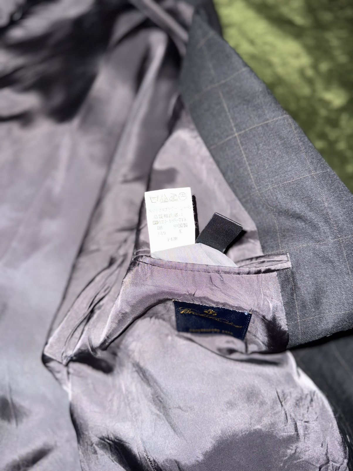 Brooks Brothers [42] Brooks Brothers Japan Exclusive Windowpane Check Blazer Size US L / EU 52-54 / 3 - 8 Thumbnail