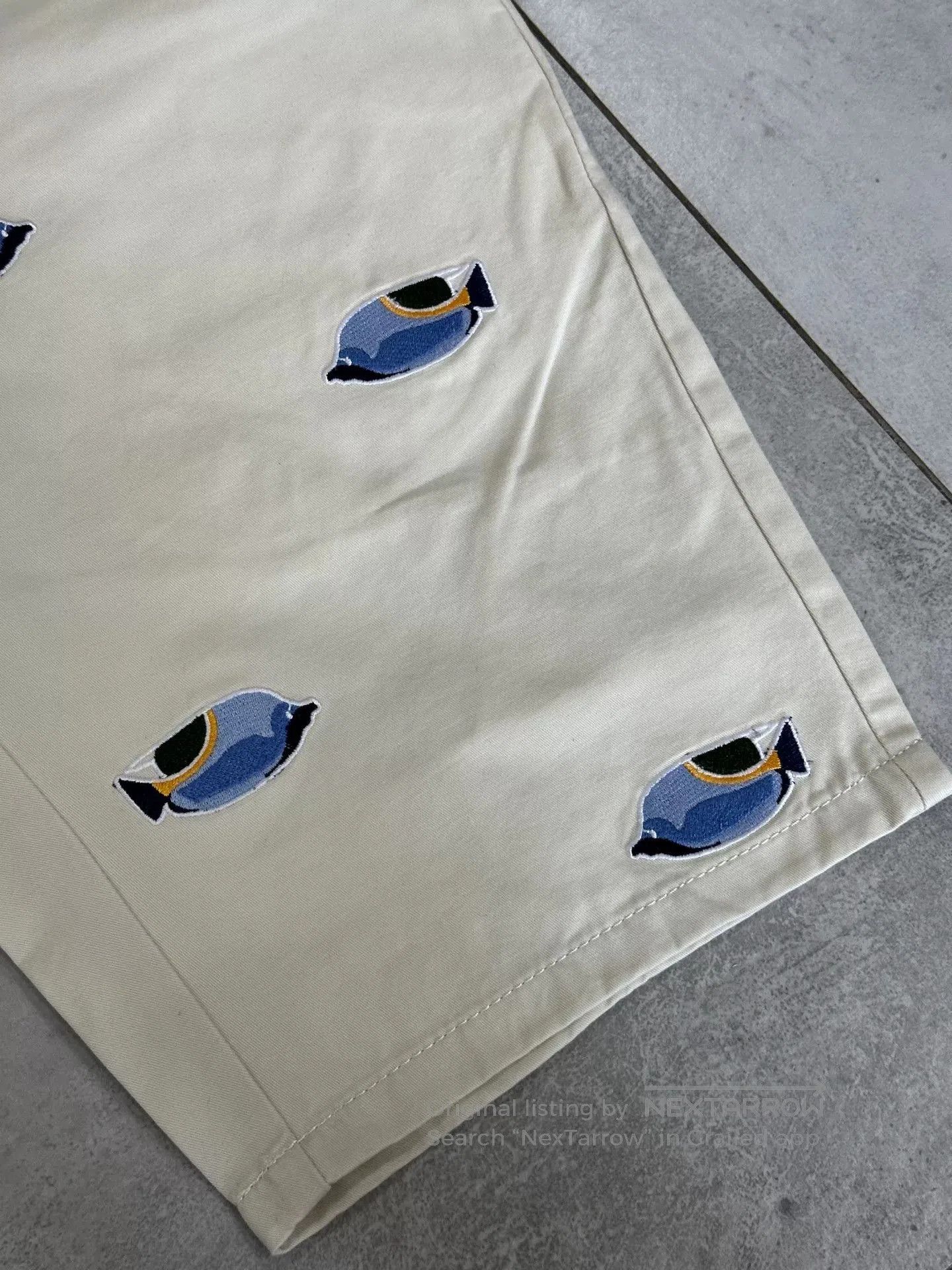 Thom Browne Thom Browne Men's Embroidered Shorts. Size US 32 / EU 48 - 7 Thumbnail