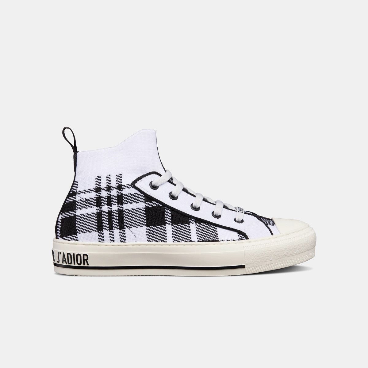 image of Dior O1Bcso1Str0324 Sneaker In Black & White in Black/White, Women's
