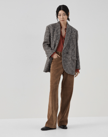 Brunello Cucinelli o1la1rc1a0325 Shirt With Pockets in Terracotta Size L / US 10 / IT 46 - 4 Thumbnail