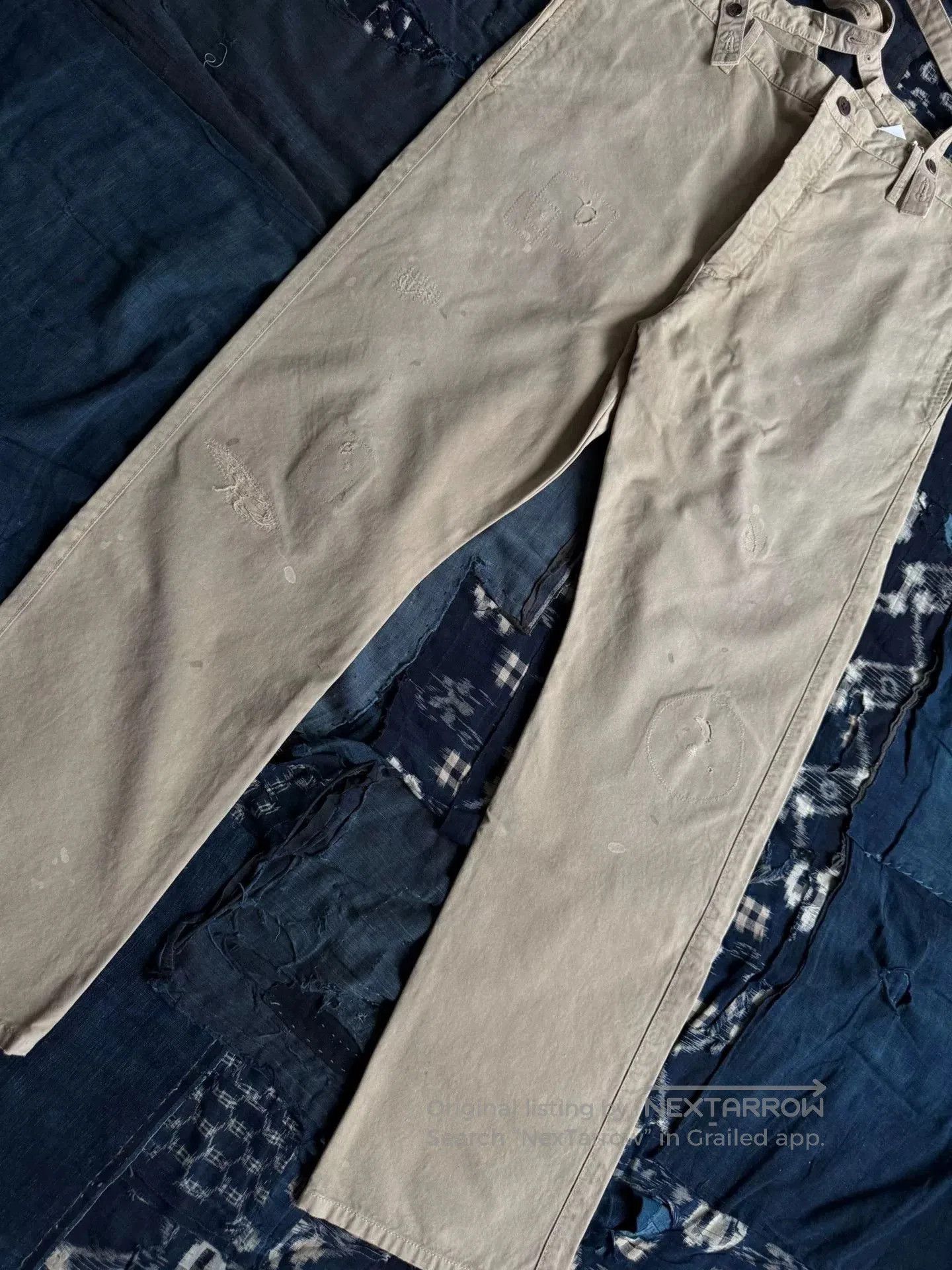 Visvim visvim 21AW Travailler Distressed Braces Pants. Size US 30 / EU 46 - 5 Thumbnail