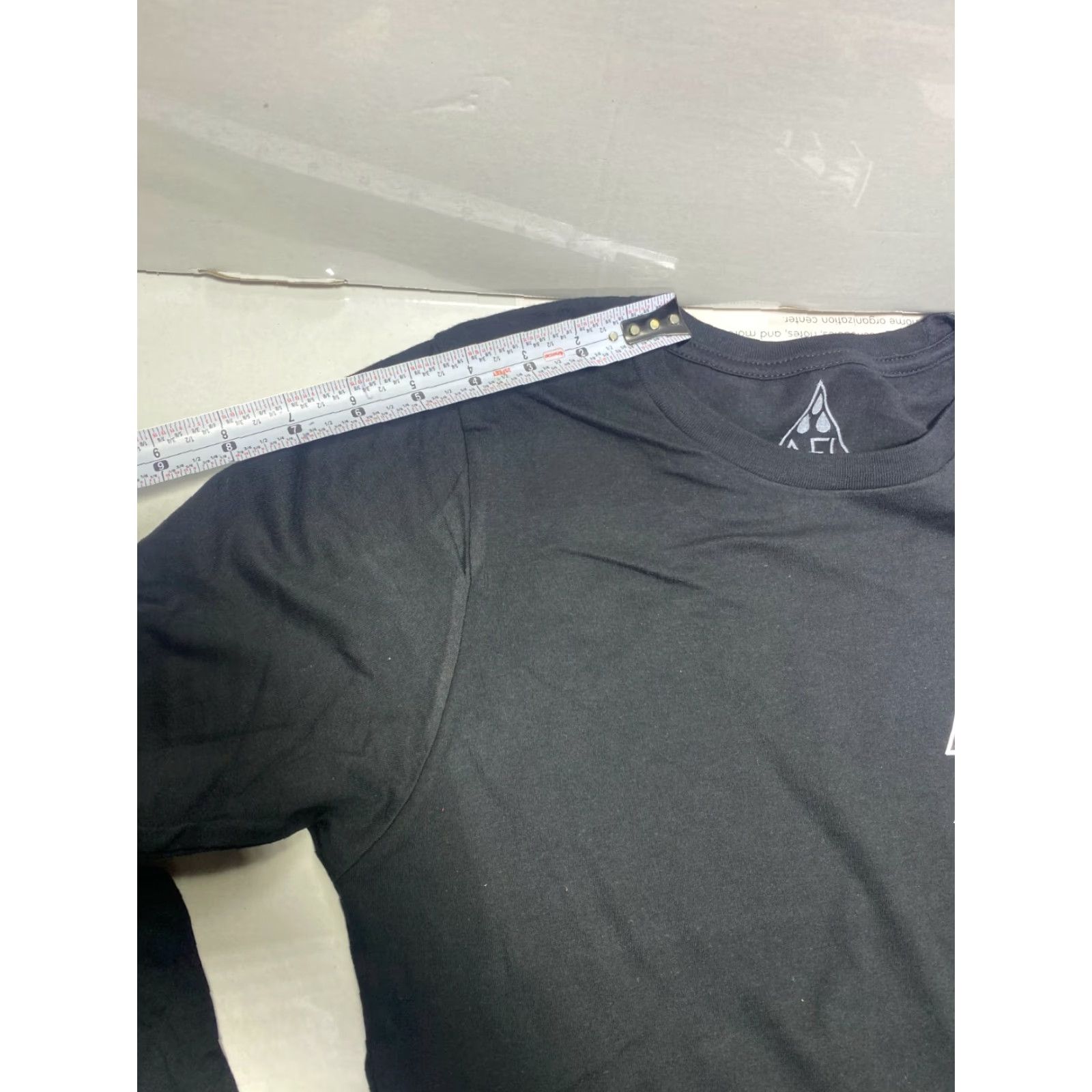 Triangl VINTAGE AFI Blood Album Triangle T-Shirt Black Unisex Adult S Long Sleeve Official Merchandise 2017 Band Size US S / EU 44-46 / 1 - 3 Thumbnail