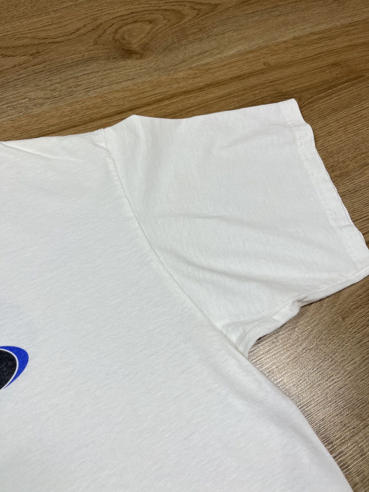 Nike Vintage 90s Nike Air Swoosh logo white t-shirt Size US L / EU 52-54 / 3 - 10 Thumbnail