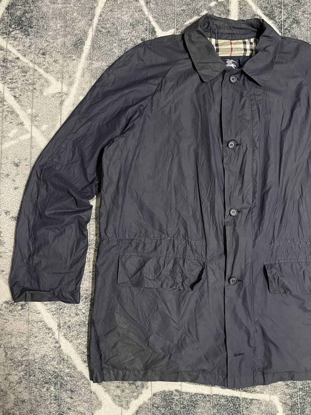 Burberry × Designer BURBERRY LONDON NYLON LIGHT JACKET Size US L / EU 52-54 / 3 - 2 Thumbnail