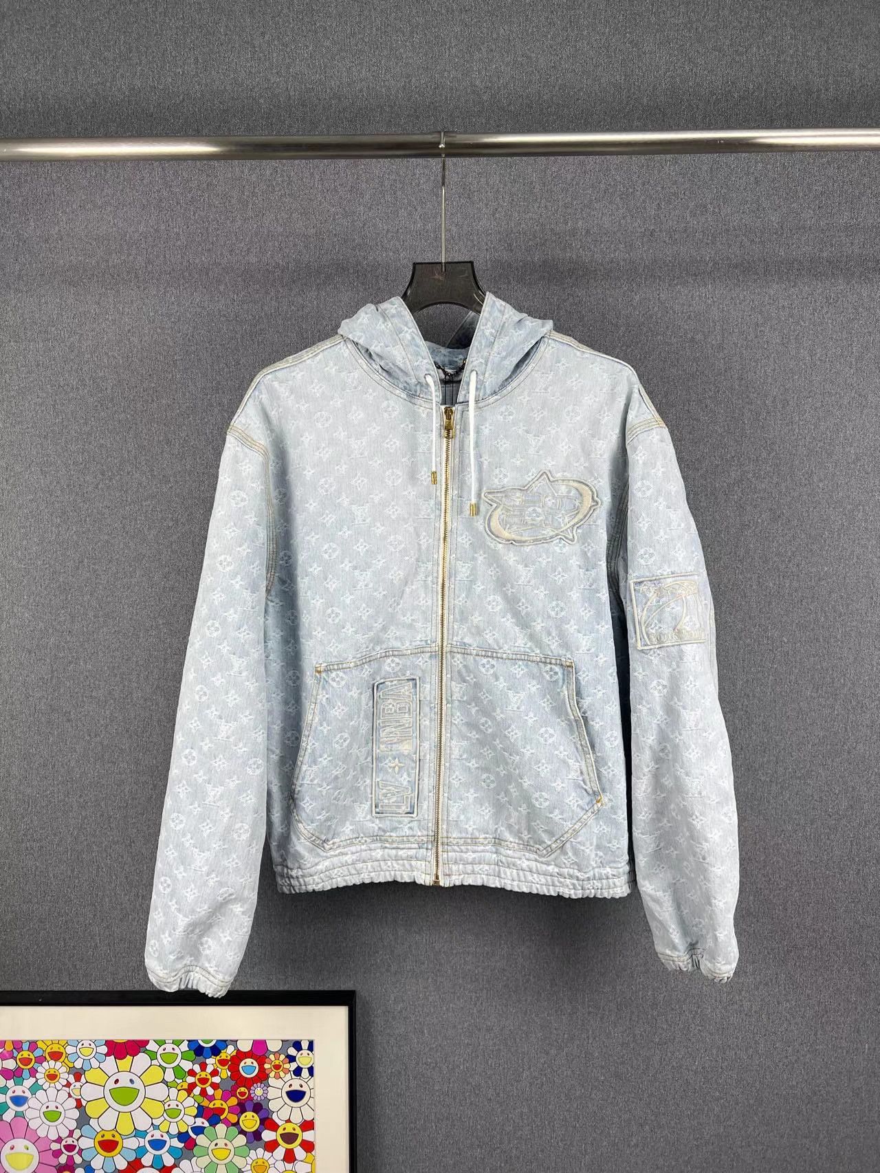 Louis Vuitton LV x NBA Co-branded Denim Jacket K1 Size US M / EU 48-50 / 2 - 1 Thumbnail