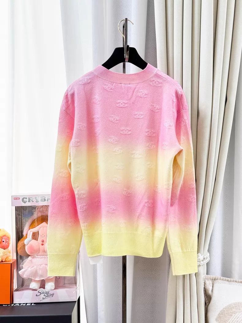 Chanel Chanel Yellow gradient dark pattern double c full print lo Size XS / US 0-2 / IT 36-38 - 3 Thumbnail