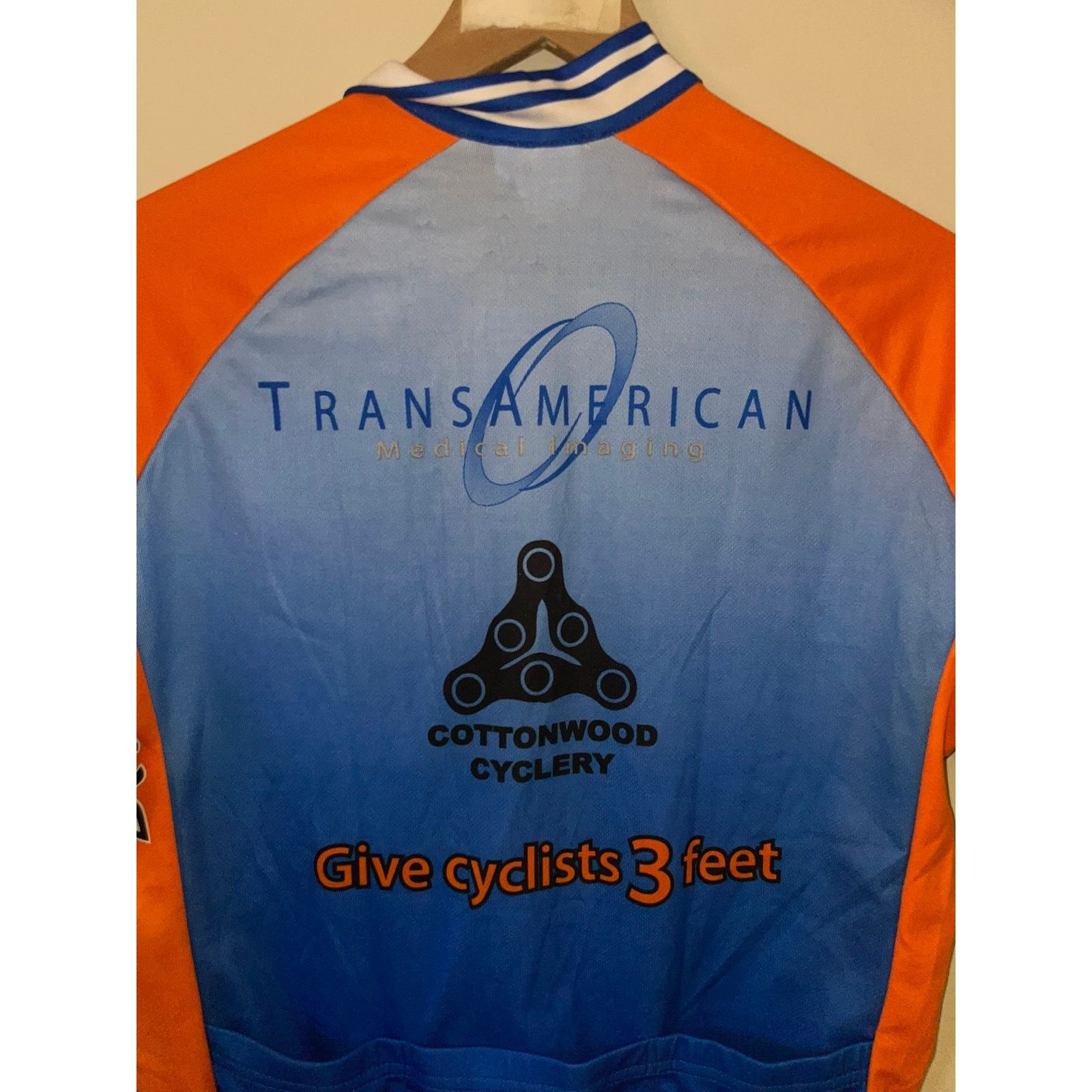 Vintage Vintage Biking Transamerican Jersey Black Botoms Cycle Wear Size US S / EU 44-46 / 1 - 7 Thumbnail