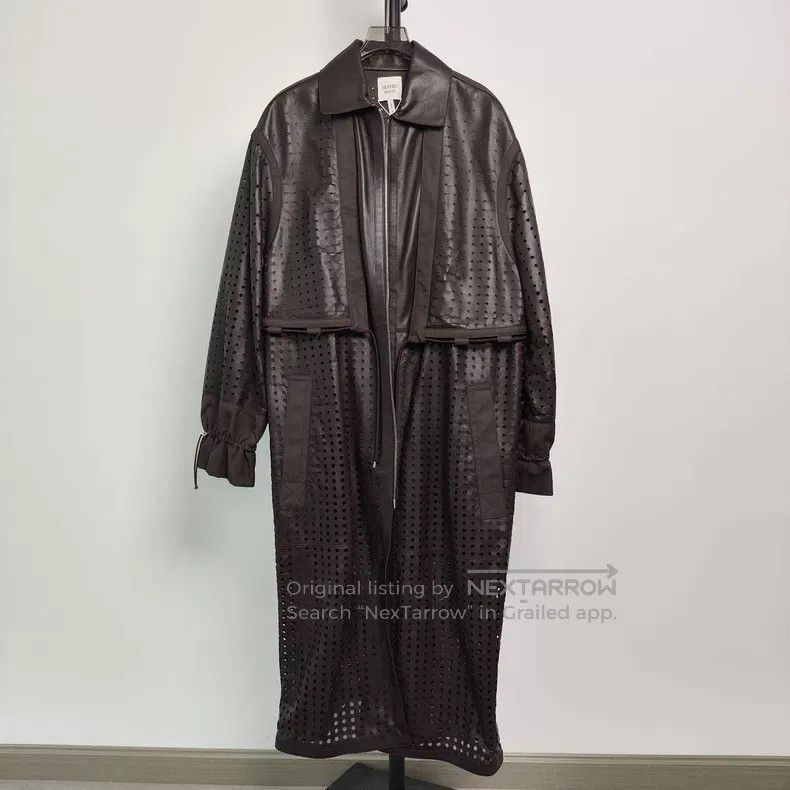 Hermes Hermes Leather Coat Size XS / US 0-2 / IT 36-38 - 1 Thumbnail