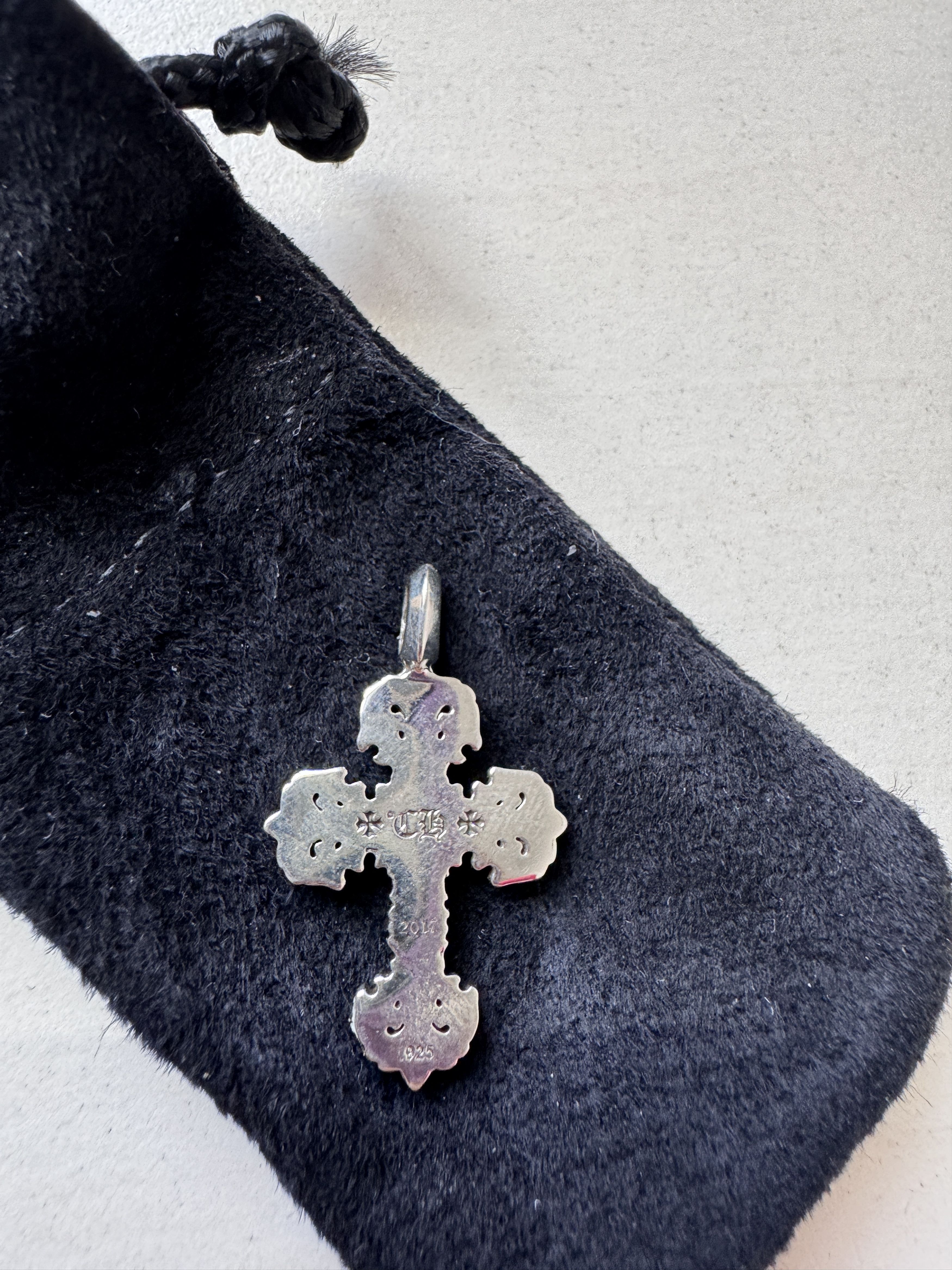 Chrome Hearts Chrome Hearts Silver Filigree Cross Charm Pendant Size ONE SIZE - 6 Thumbnail